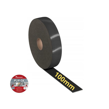 Super mocna taśma uszczelniająca EUROVENT PUR GK 100 mm x 30 m, czarna